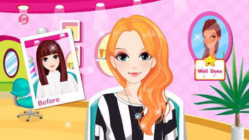Hair Style Salon New Game screenshot 9