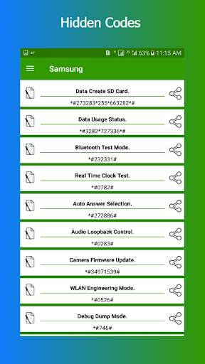 All Mobiles Secret Codes Latest 2021 screenshot 4