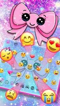 Cute Kawaii Bow keyboard screenshot 3