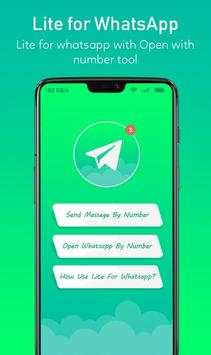 Lite for whatsapp 2020 screenshot 1