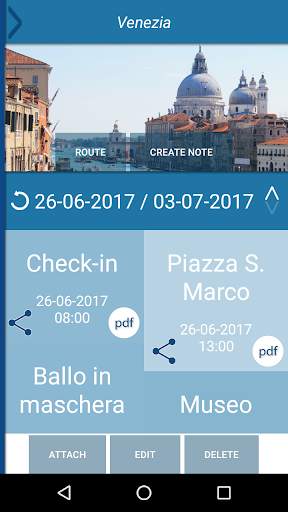 Travel Notes App: create notes, trips and routes! screenshot 3