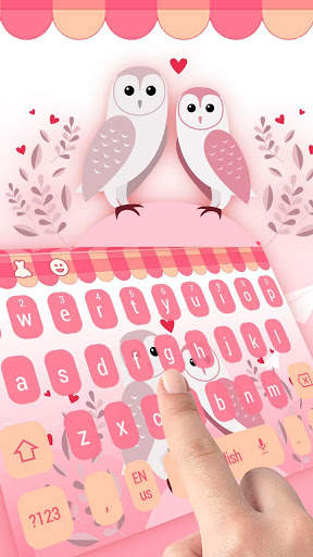 Pink twins Owl keyboard screenshot 2