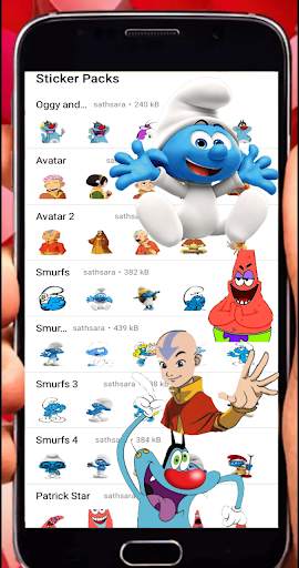 Cartoon Stikers for Whatsapp screenshot 4