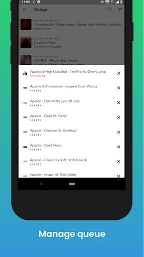 Music Player Lite screenshot 7