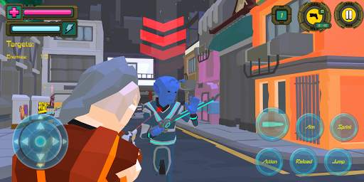 Polygon Cyber World 77: Crime Shooting Games screenshot 5