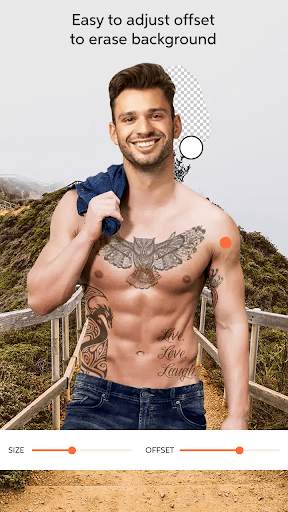 Six Pack Tattoo Body Style Photo Maker скриншот 3