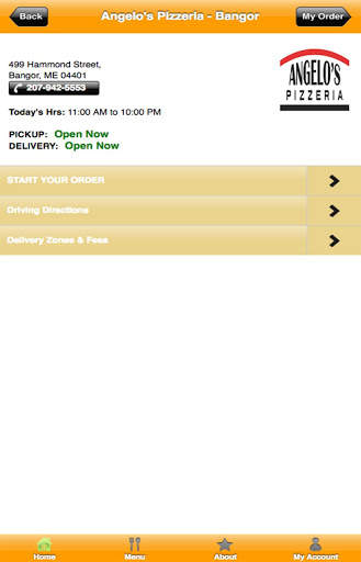 Angelo's Pizzeria Bangor screenshot 2