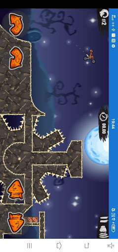 Moto X3M Spooky Land Game screenshot 4