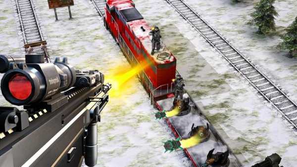 Rush Hour Train Sniper 3D screenshot 12