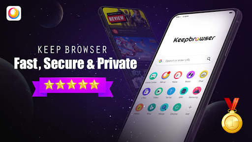 KeepBrowser: Fast & private, HD video downloader screenshot 1