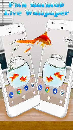 Fish Bathtub APUS Live Wallpaper screenshot 4