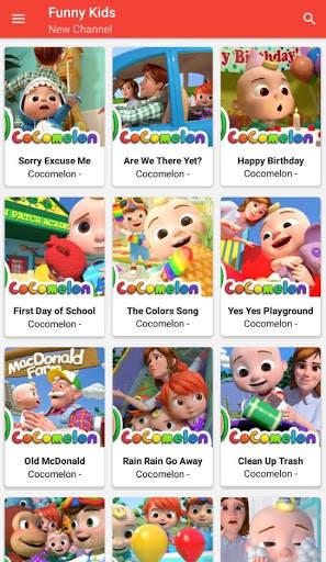 Kids Song - Nursery Rhymes Videos screenshot 1
