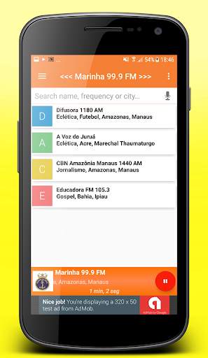 FM Radio Stereo HI-FI screenshot 1