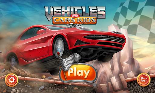 Vehicles and Cars Kids Racing screenshot 1