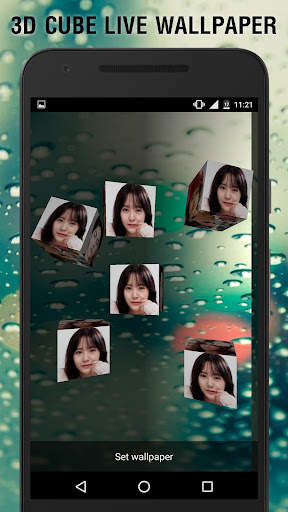 3D Photo Frame Cube Live Wallp скриншот 6
