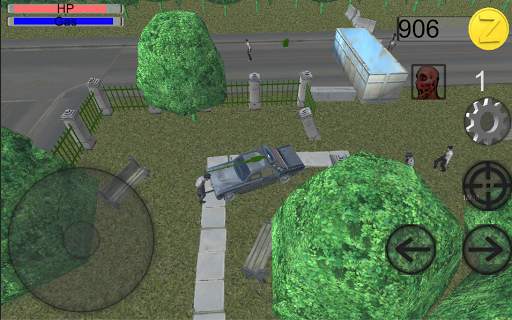 Rusty car agaist zombies 3D screenshot 6