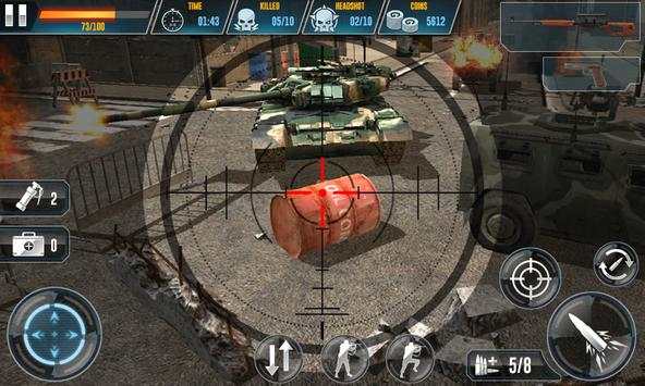 Gun Shooting Blood War 3D screenshot 4
