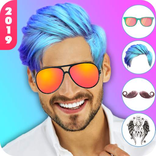 Man Hairstyle Photo Editor - Beard,Mustache Editor 1.1.9