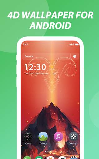 4D wallpapers for Android—Customize 4K wallpapers 2 تصوير الشاشة