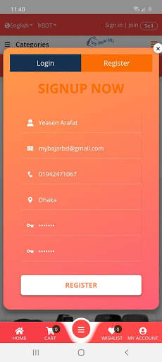 My Bajar Bd Online Shopping মাই বাজার বিডি screenshot 3