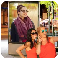 hoarding photo frame icon