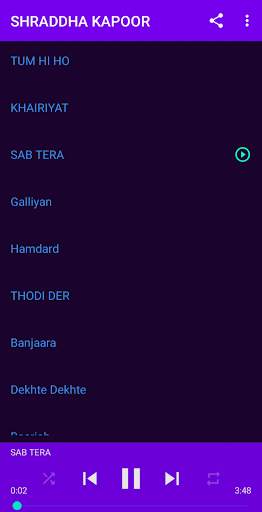 Shraddha Kapoor Offline Songs screenshot 4
