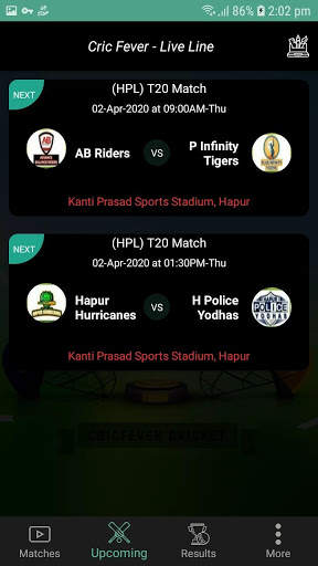 CricFever - Cricket Live Line screenshot 3