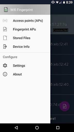 Wifi Fingerprint screenshot 2