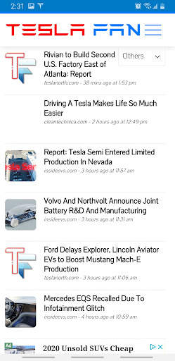 Tesla Fan News screenshot 5