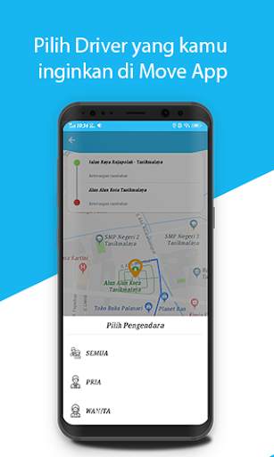 Move App - Ojek, Taksi, Food, Kurir screenshot 4