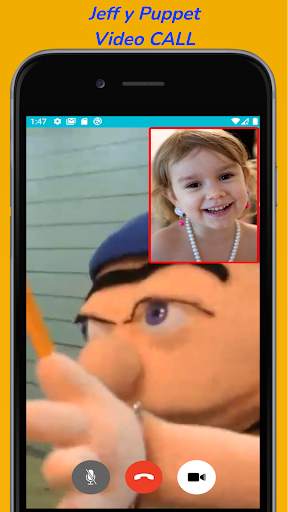 Jeffy funny Prank Video Call and Chat screenshot 2