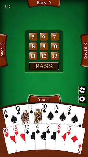 Spades Master - Offline Spades HD Card Game screenshot 2