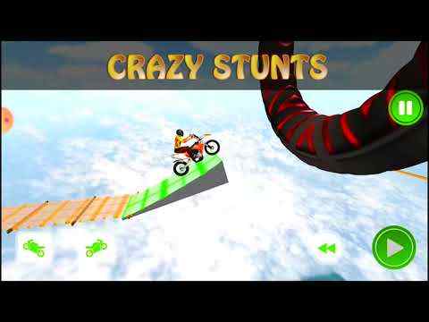 Racing Bike 3D Trial Bike Stunts Ramp Bike Jumping screenshot 1