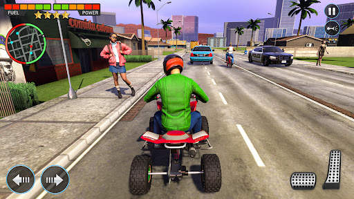 ATV Bike Games Taxi Simulator screenshot 7