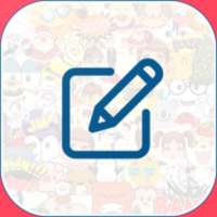 M wAStricker Maker صانع ملصقات وتساب icon