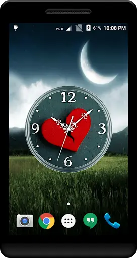 Broken Heart Clock Live WP screenshot 3