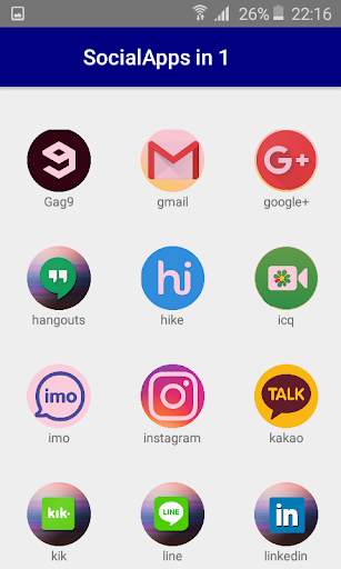 All Social Apps ( All In One) screenshot 3