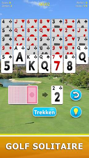 Golf Solitaire - Kaartspel screenshot 13