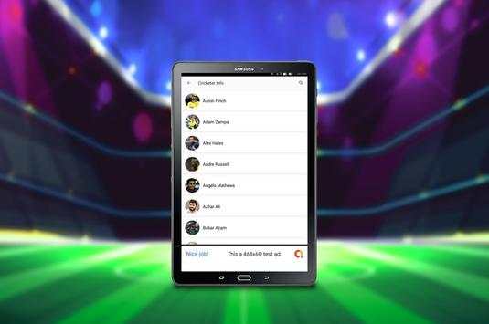 Cricket Players screenshot 10