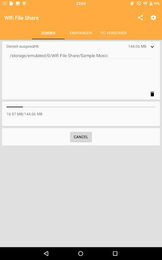 Wifi File Share (Wlan Datentransfer) screenshot 5