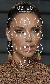 Adriana Lima Lock Screen 4K screenshot 1