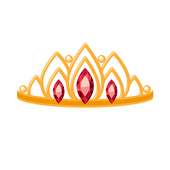 Golden Tiaras with Gemstones on 9Apps