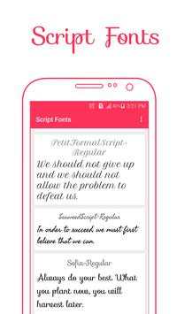 Free Script Fonts screenshot 4