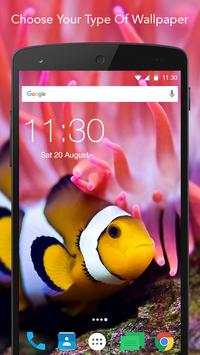 3D Betta Fish Wallpaper 3 تصوير الشاشة