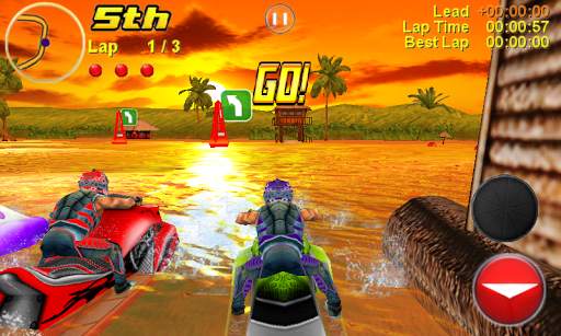 Aqua Moto Racing 2 Free screenshot 5