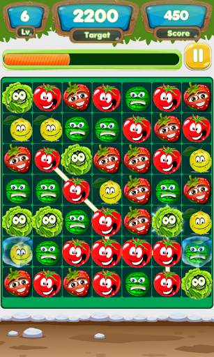 Fruit & Veggies : Link Line Match 3 Puzzle Game screenshot 19