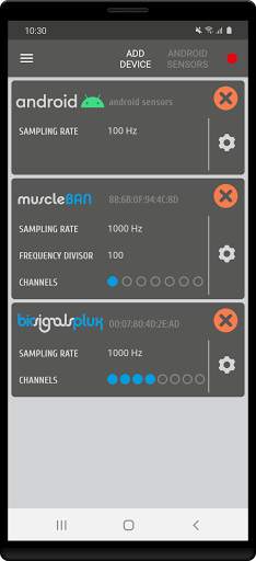 OpenSignals Mobile screenshot 6