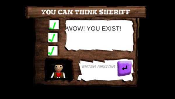 Sheriff Math Teacher In Wild West Mod Scary Hunter screenshot 3