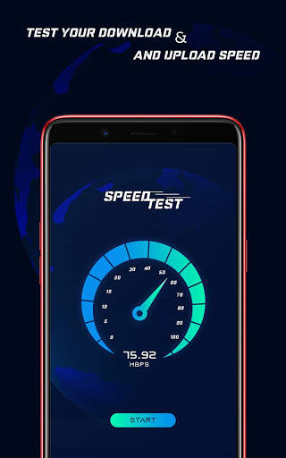 Internet Speed Test-Net Speed Indicator screenshot 1