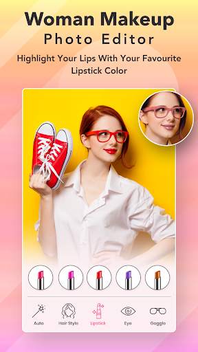 Woman Makeup Photo Editor screenshot 4
